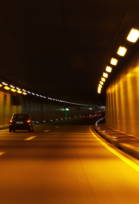 Tunnel light control system