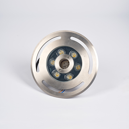 Stainless steel fountain light