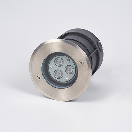 Stainless steel underwater ground lamp
