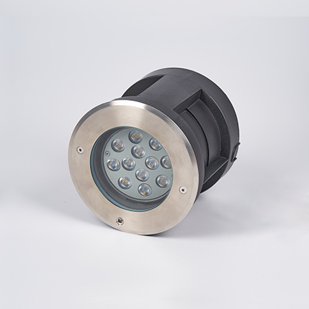 Stainless steel underwater ground lamp