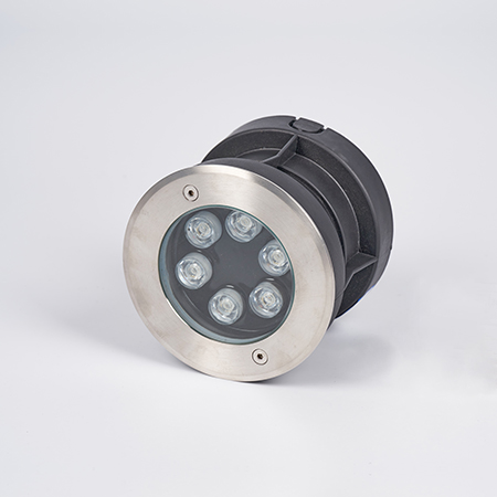 Stainless steel underwater ground lamp