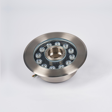Stainless steel fountain light