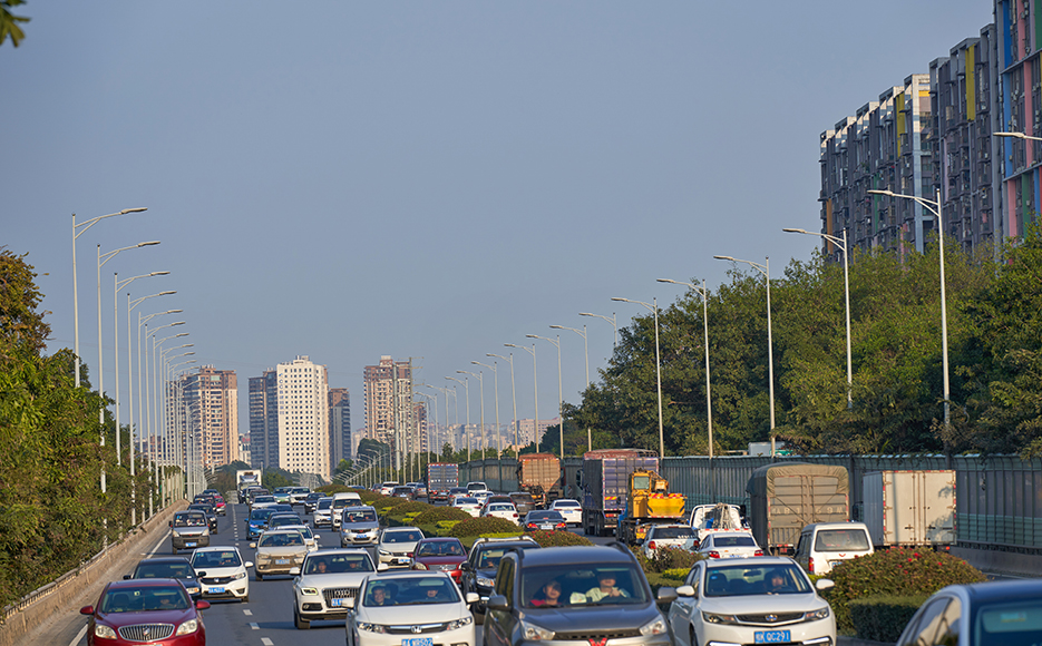 Nanning road lighting project - Xiuxiang Avenue project case