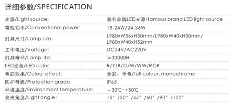LED洗墙灯-XQD-WM07