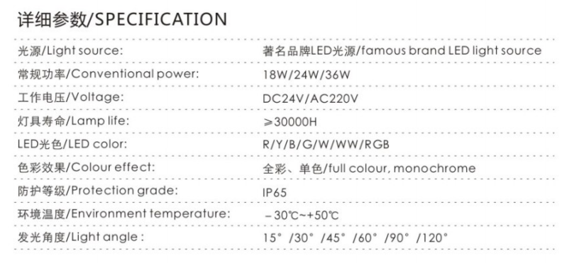 LED洗墙灯-XQD-GG15