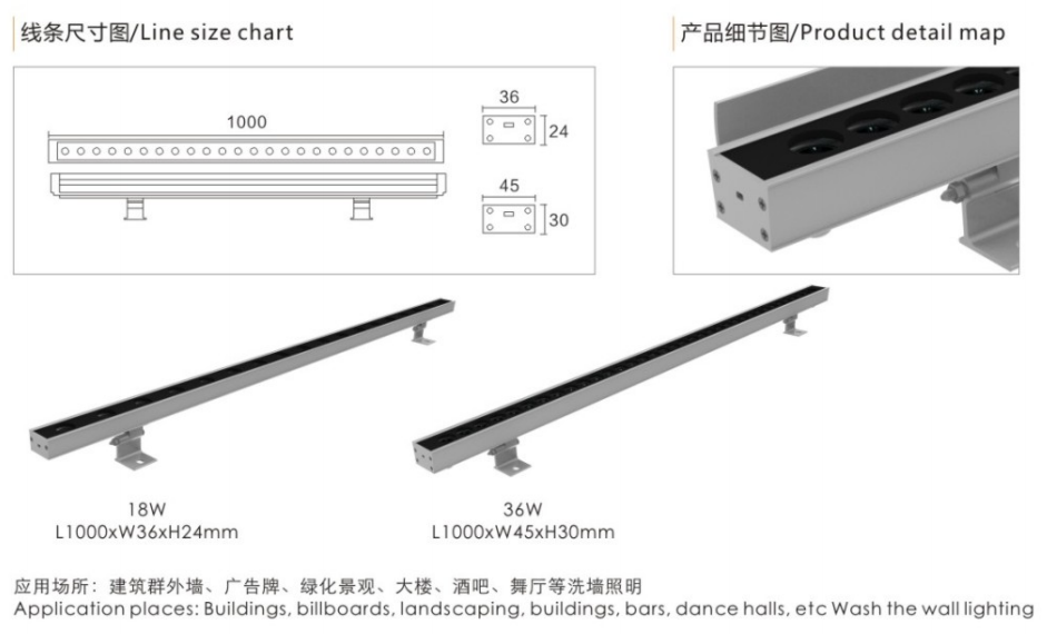 LED洗墙灯-XQD-LL18