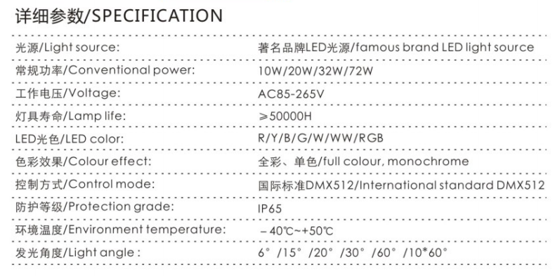 LED投光灯-TGD-YY05
