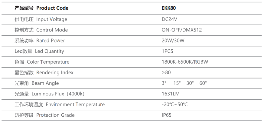 LED投光灯-EKK80