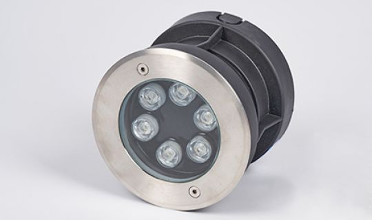 Stainless steel underwater ground lamp
