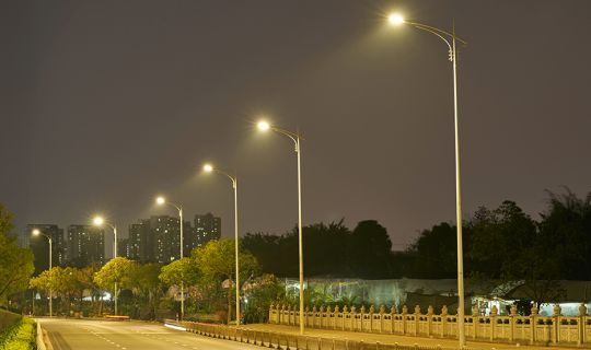 Nanning road lighting project - Wangzhou Road project case