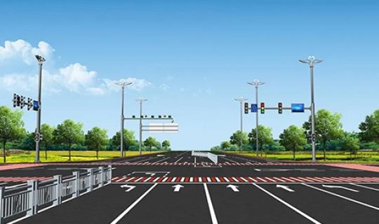 Smart integrated pole street light: Connecting new energy and urban lighting